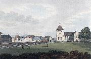 John William Edy Christiania great Church oil